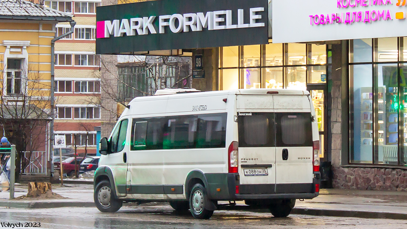 Вологодская область, Нижегородец-2227SK (Peugeot Boxer) № К 088 ОН 35