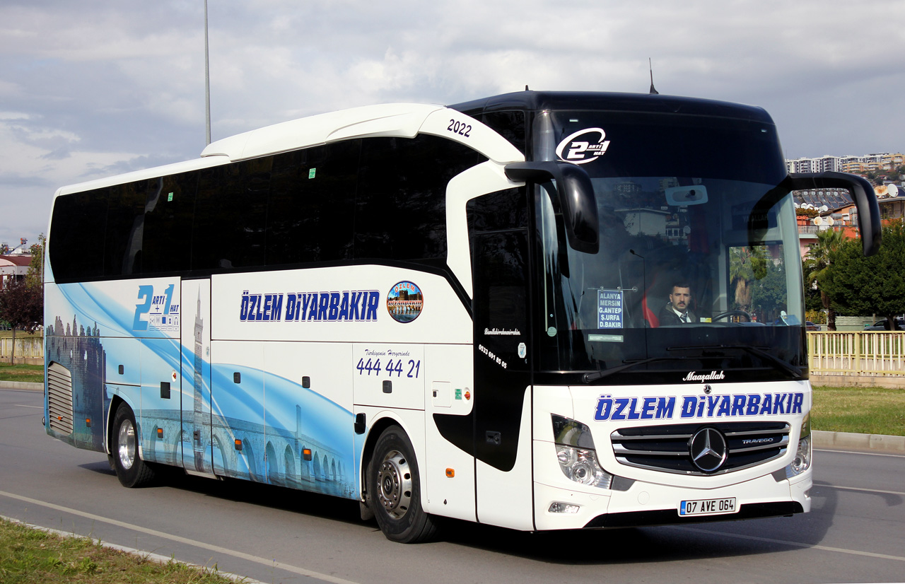 Турция, Mercedes-Benz Travego III M SHD 16SHD № 07 AVE 064