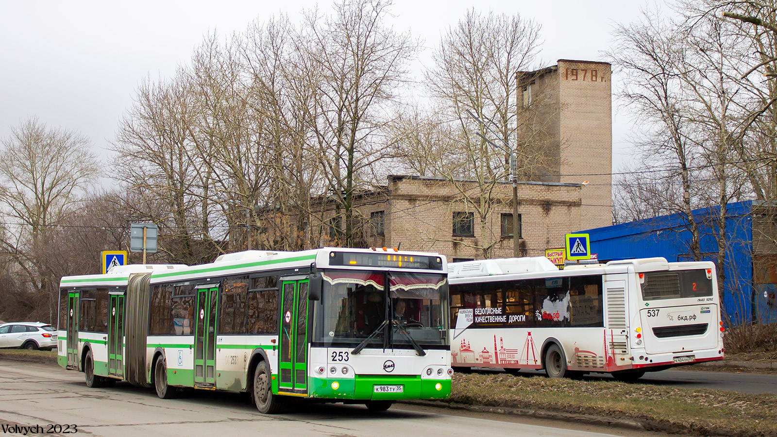 Vologda region, LiAZ-6213.21 # 0253