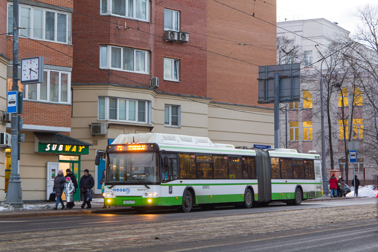 Москва, ЛиАЗ-6213.71 № 190972