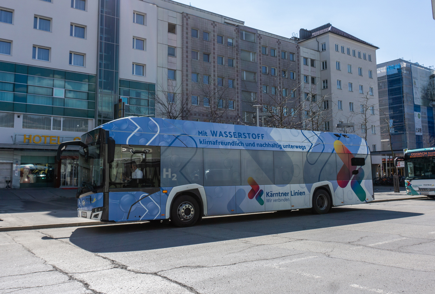 Austrija, Solaris Urbino IV 12 hydrogen Nr. BD 9501