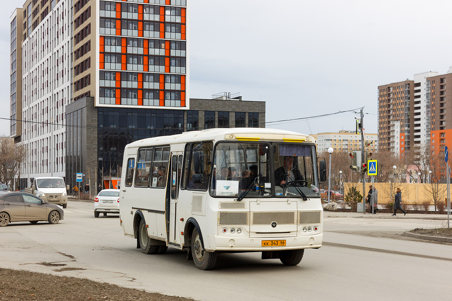 Свердловская область, ПАЗ-32053 № КК 343 66