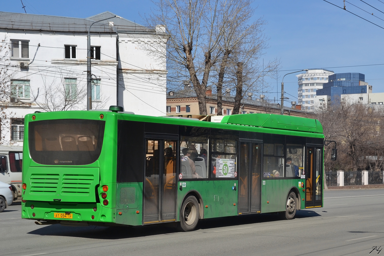 Челябинская область, Volgabus-5270.G2 (CNG) № АТ 054 72 — Фото ...