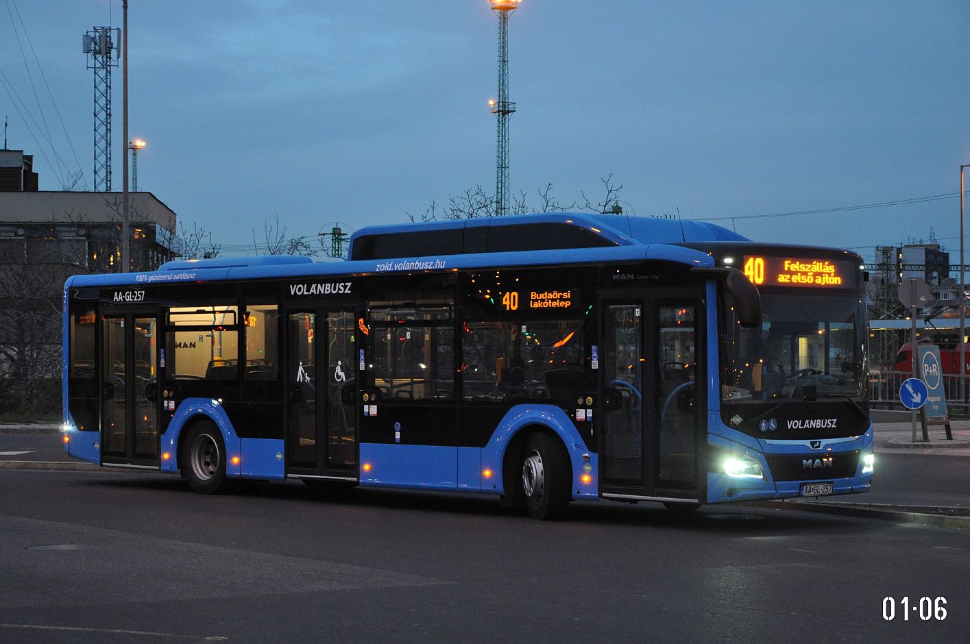 Венгрия, MAN 12C Lion's City 12 G NL320 № AA GL-257
