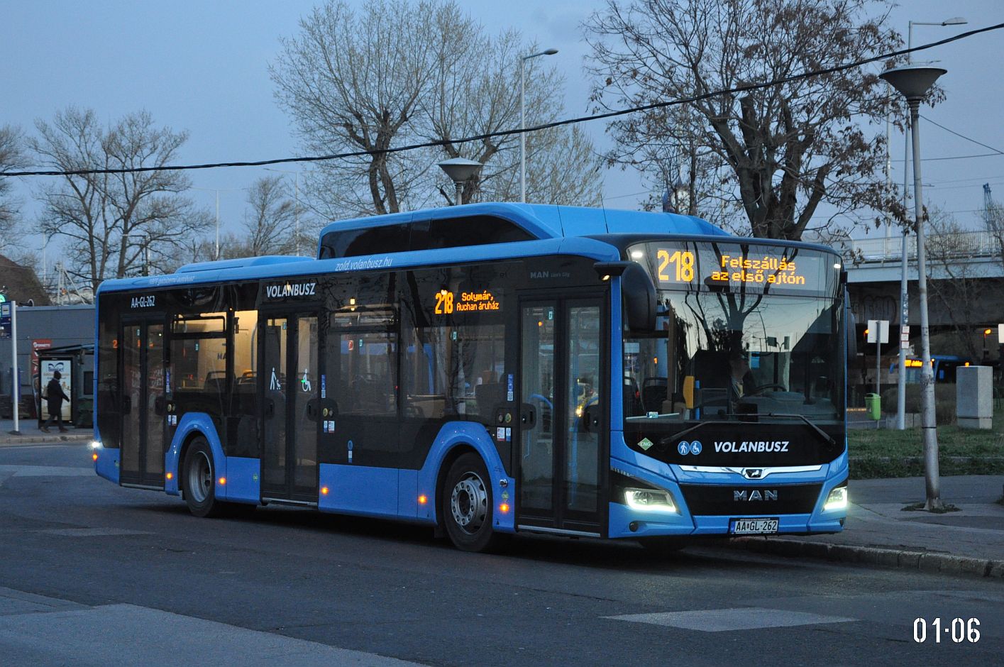 Венгрия, MAN 12C Lion's City 12 G NL320 № AA GL-262