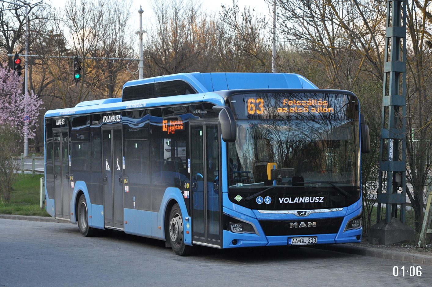 Венгрия, MAN 12C Lion's City 12 G NL320 № AA GL-313