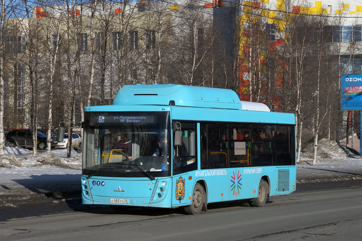 Архангельская область, МАЗ-206.948 № О 183 ТО 29