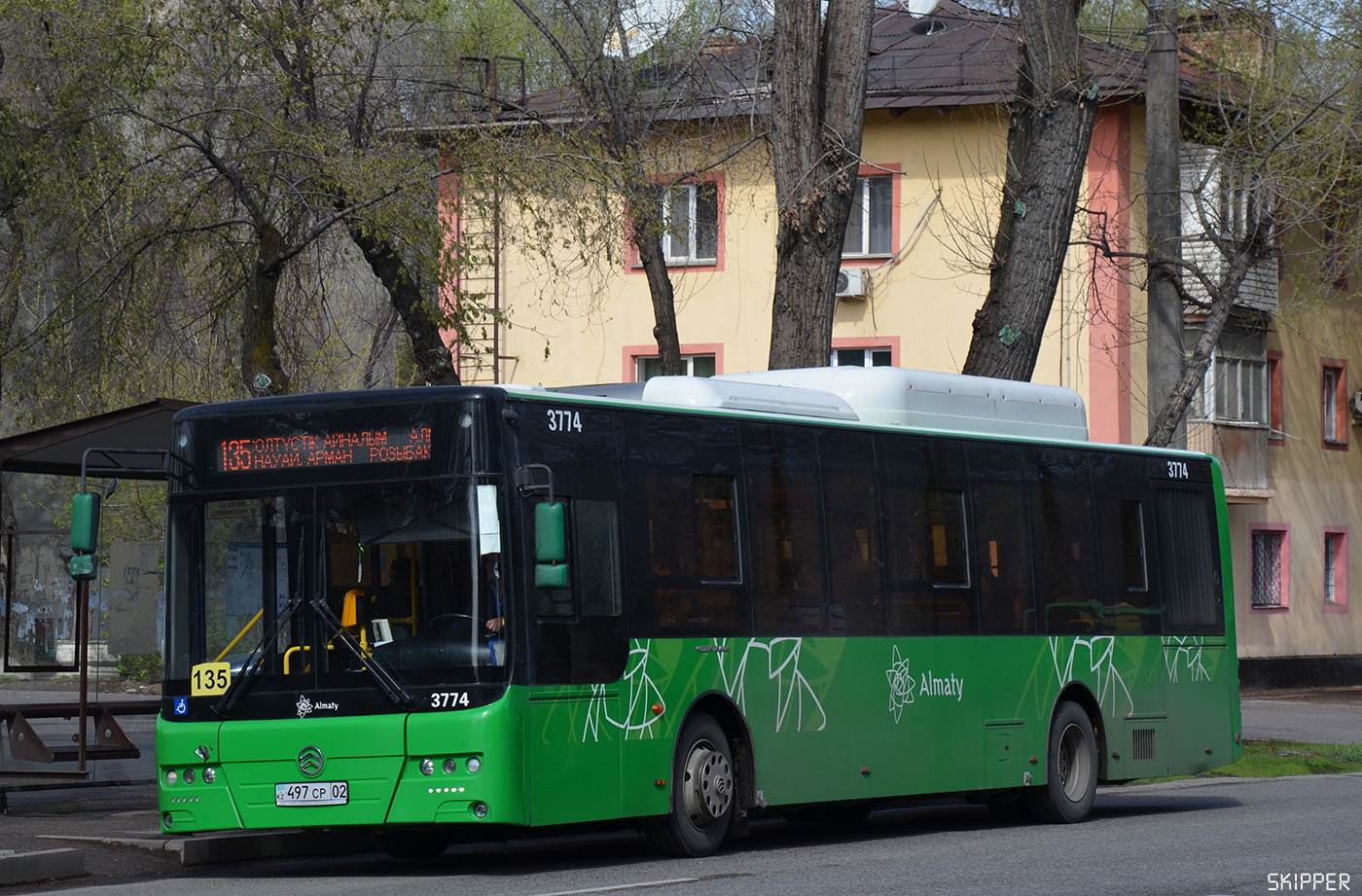 Алматы, Golden Dragon XML6125CN (Hyundai Trans Auto) № 3774