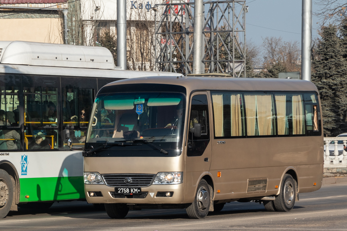 Кыргызстан, Yutong ZK6708DH № 2758 КМ