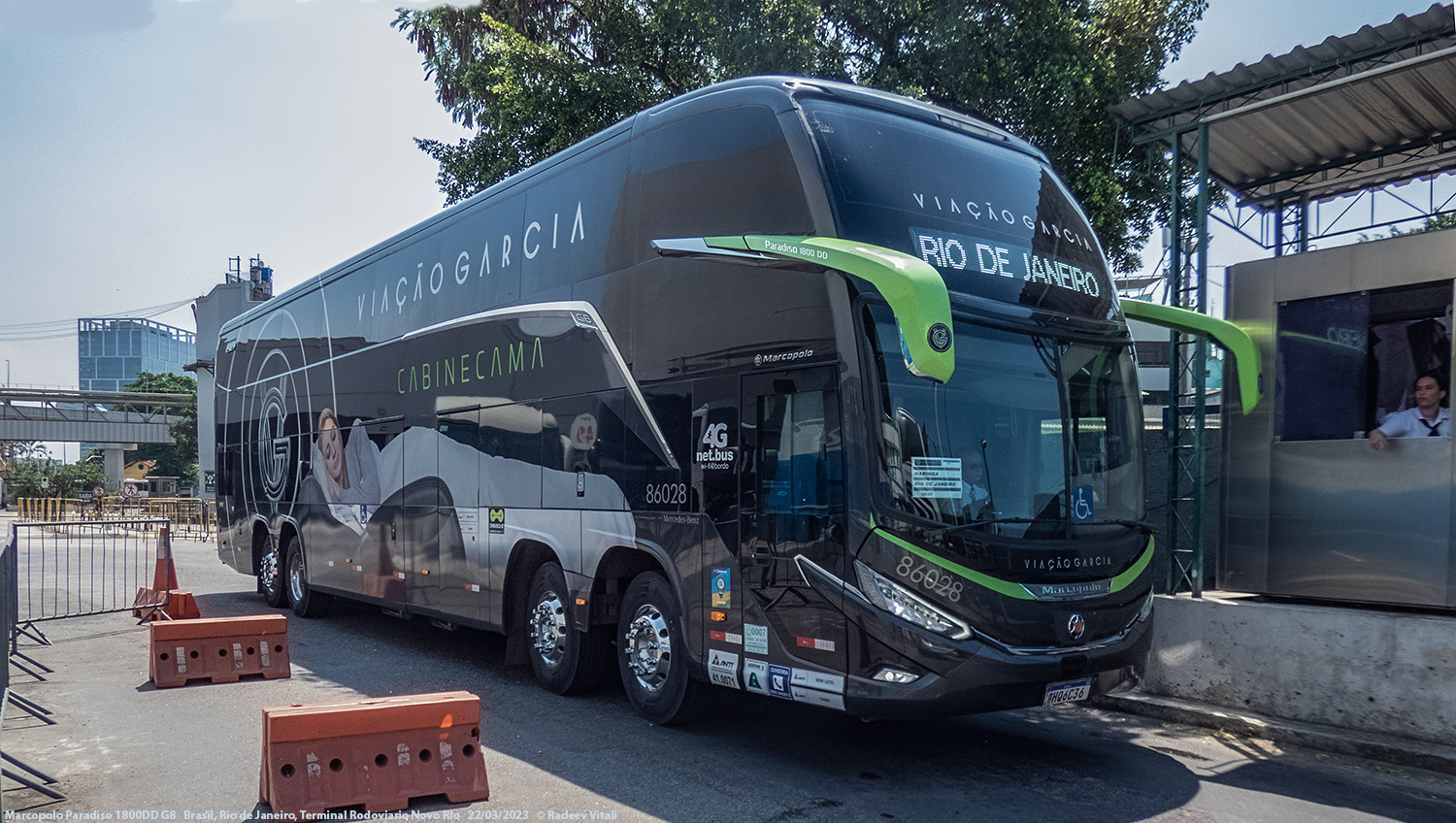 Бразилия, Marcopolo Paradiso G8 1800DD № 86028