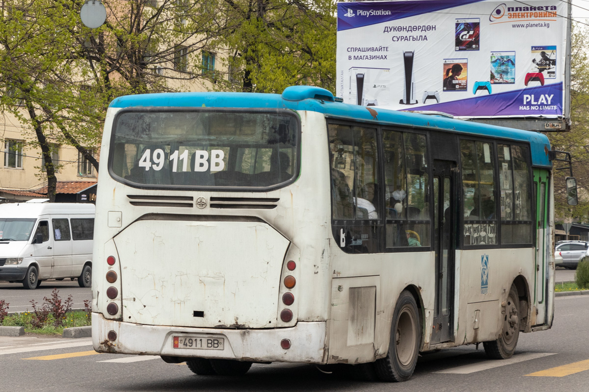 Кыргызстан, Yaxing JS6811GH № 4911 BB