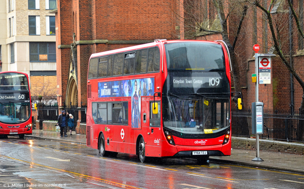 Великобритания, Alexander Dennis Enviro400 MMC № 2509
