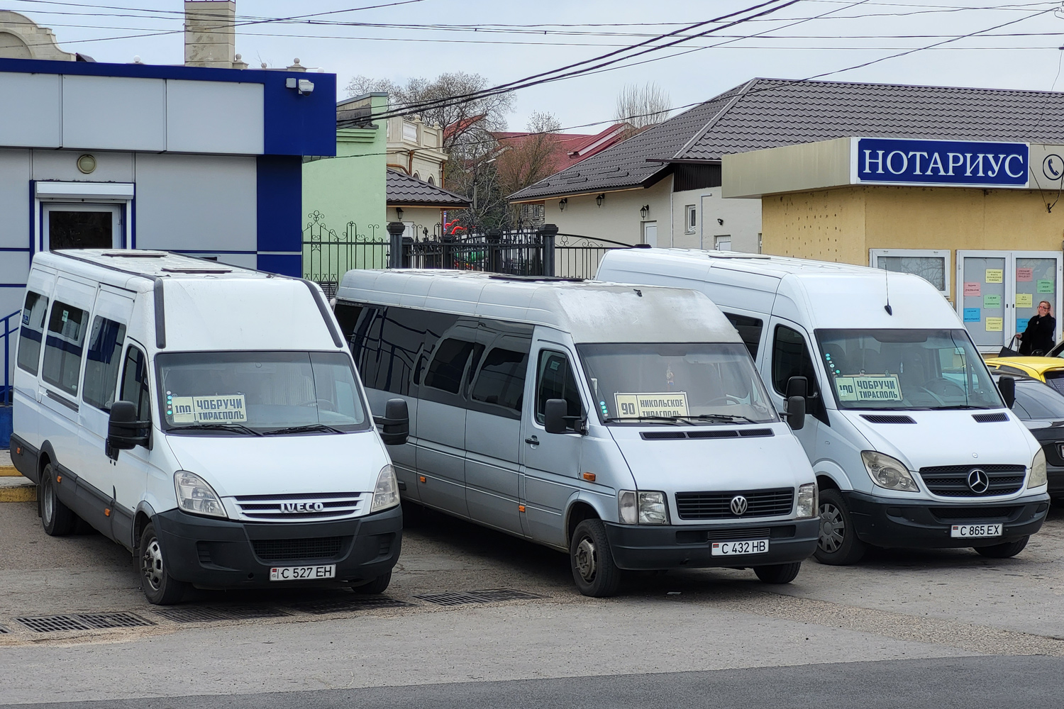 Приднестровье, IVECO Daily 35C** / 35S** № С 527 ЕН