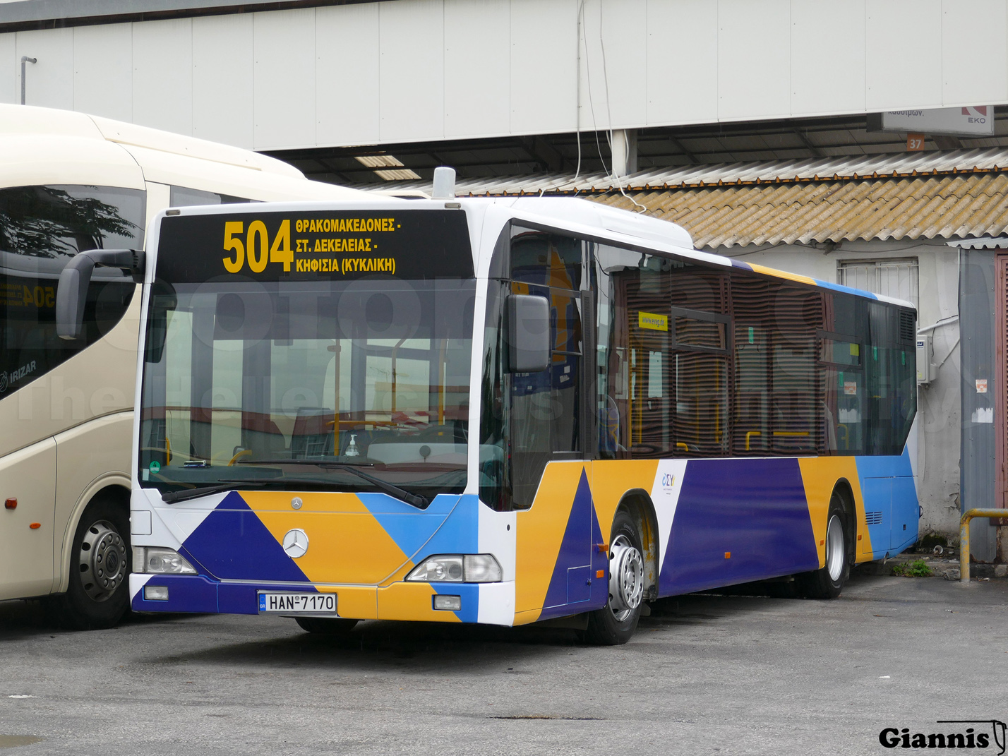 Греция, Mercedes-Benz O530 Citaro № HAN-7170 Греция, Mercedes-Benz O530 Citaro № HAN-7170