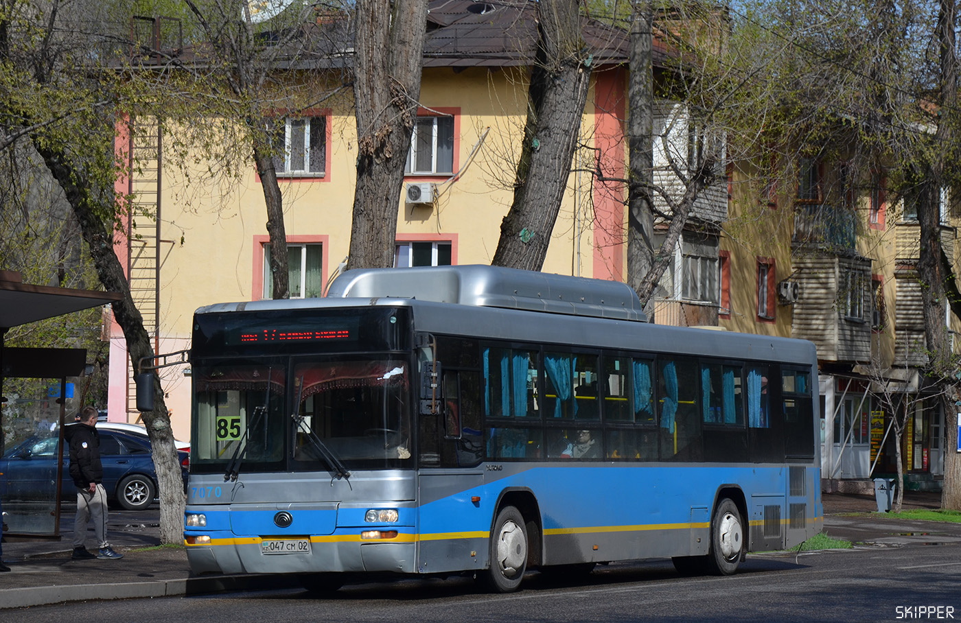 Алматы, Yutong ZK6118HGA № 7070