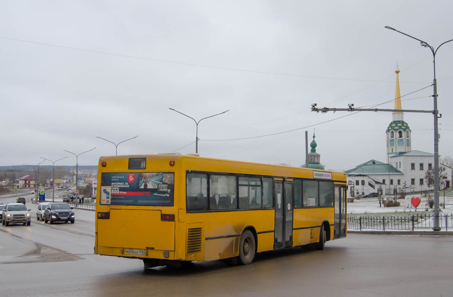Пермский край, Mercedes-Benz O405N № М 206 АЕ 159 — Фото — Автобусный ...