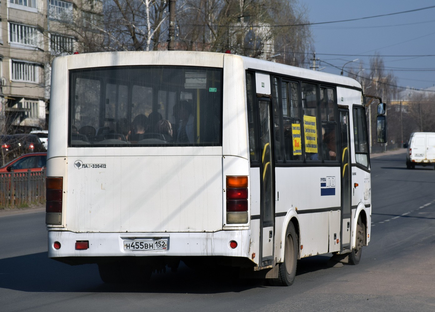 Нижегородская область, ПАЗ-320412-05 № Н 455 ВН 152
