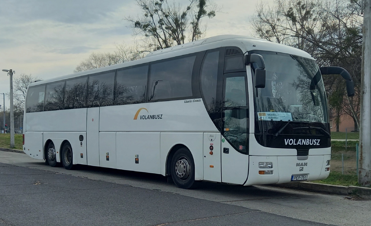 Венгрия, MAN R08 Lion's Top Coach RHC464 № PEP-751