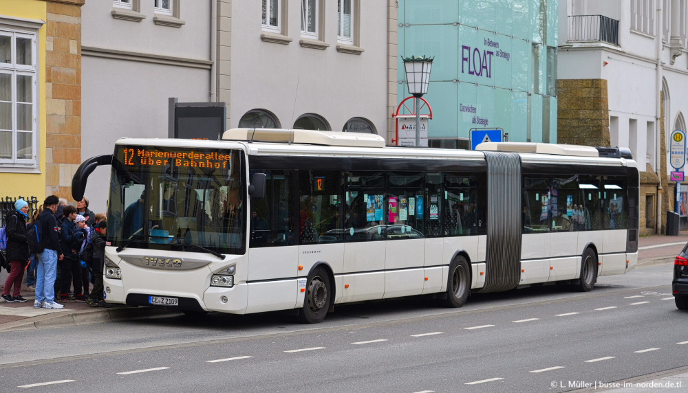 Нижняя Саксония, IVECO Urbanway 18M № 402109