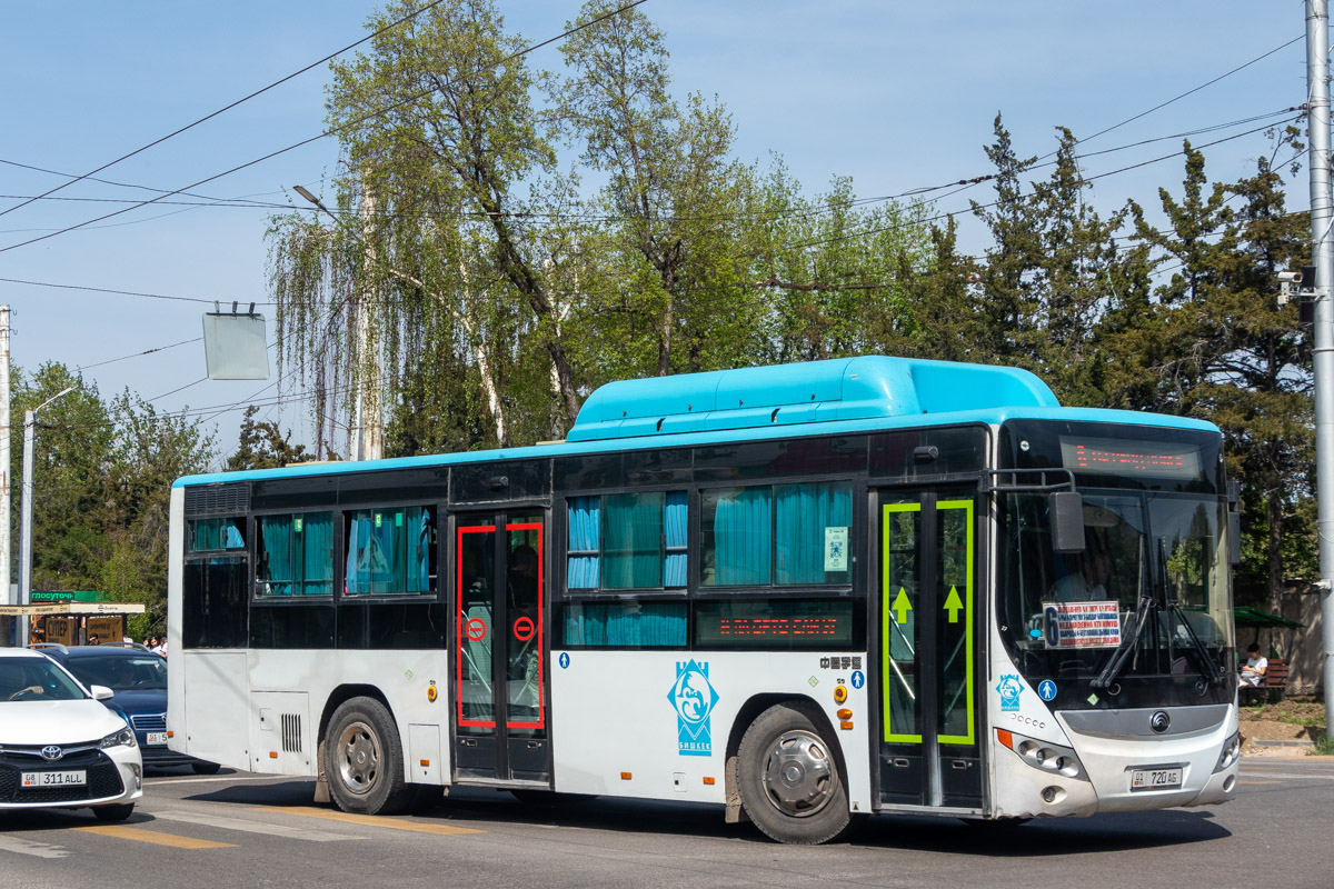 Кыргызстан, Yutong ZK6108HGH № 01 720 AG