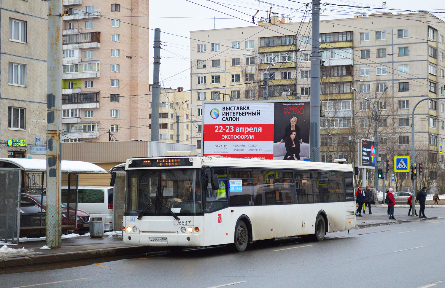Saint Petersburg, LiAZ-5292.20 # 6837