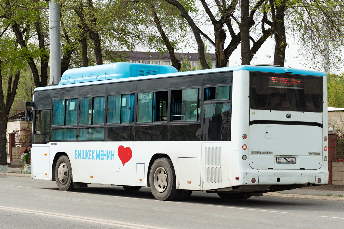 Кыргызстан, Yutong ZK6108HGH № 01 761 AG