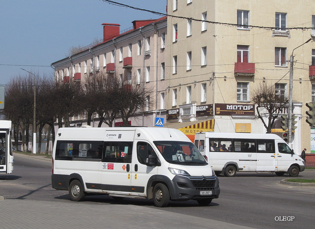 Витебская область, Citroën Jumper № АК 3587-2