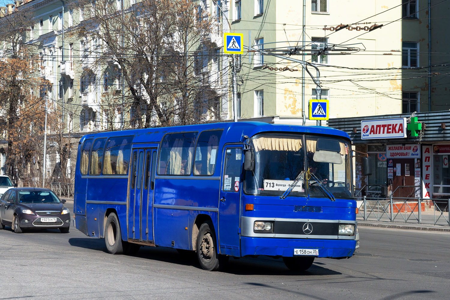 Вологодская область, Mercedes-Benz O303-11ÜHE № Е 158 ОН 35