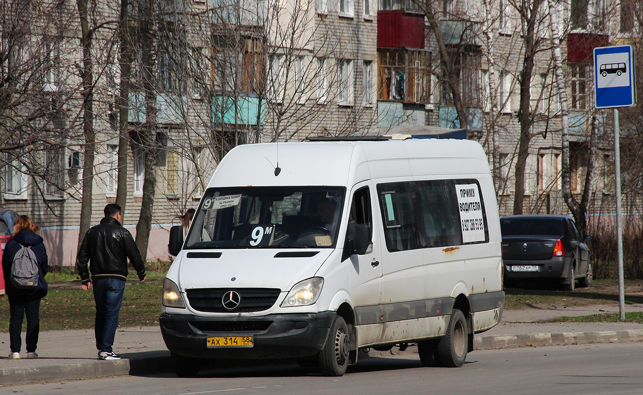 Пензенская область, Луидор-22360C (MB Sprinter) № АХ 314 58