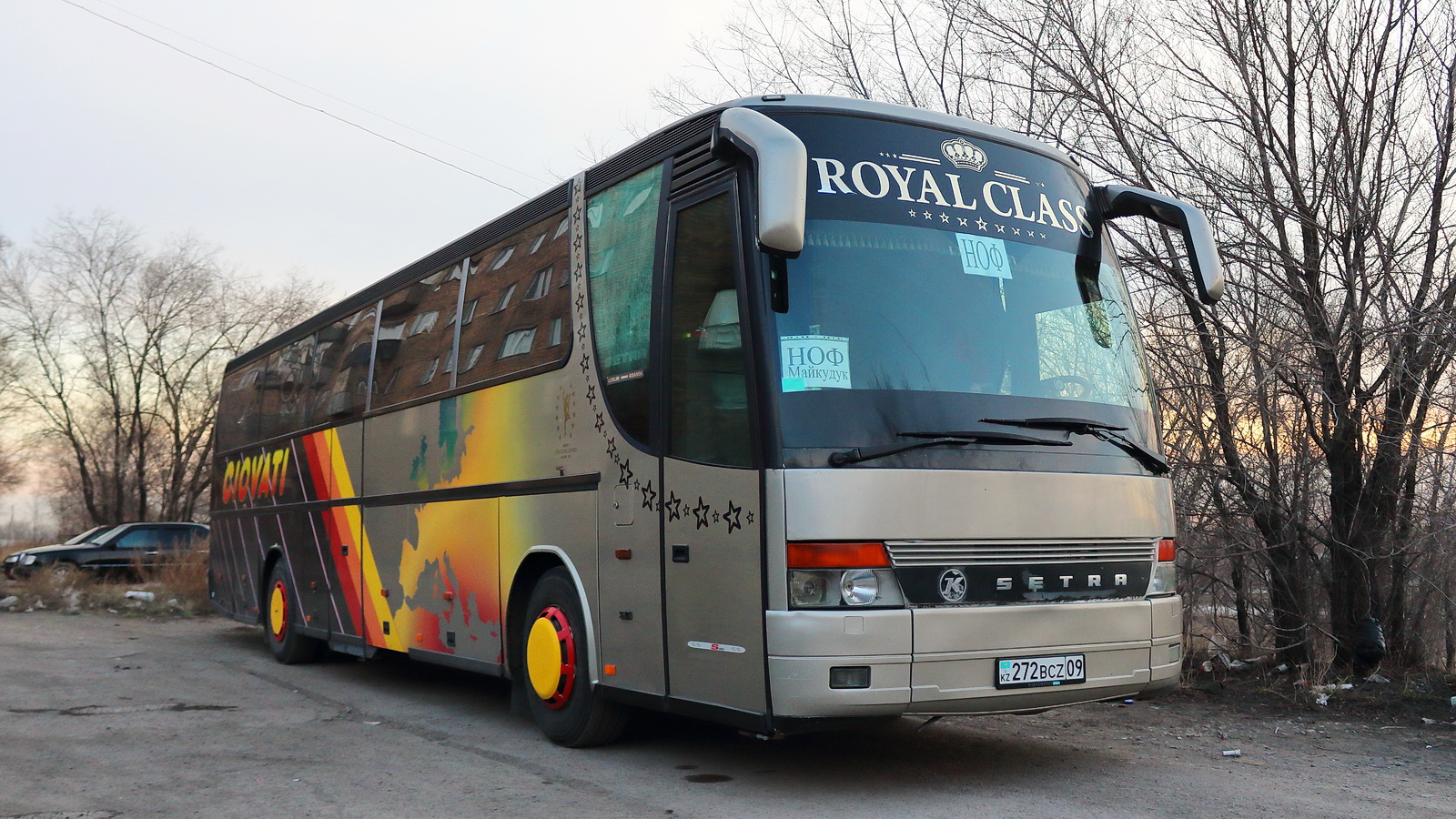 Karagandy province, Setra S315HD Nr. 272 BCZ 09