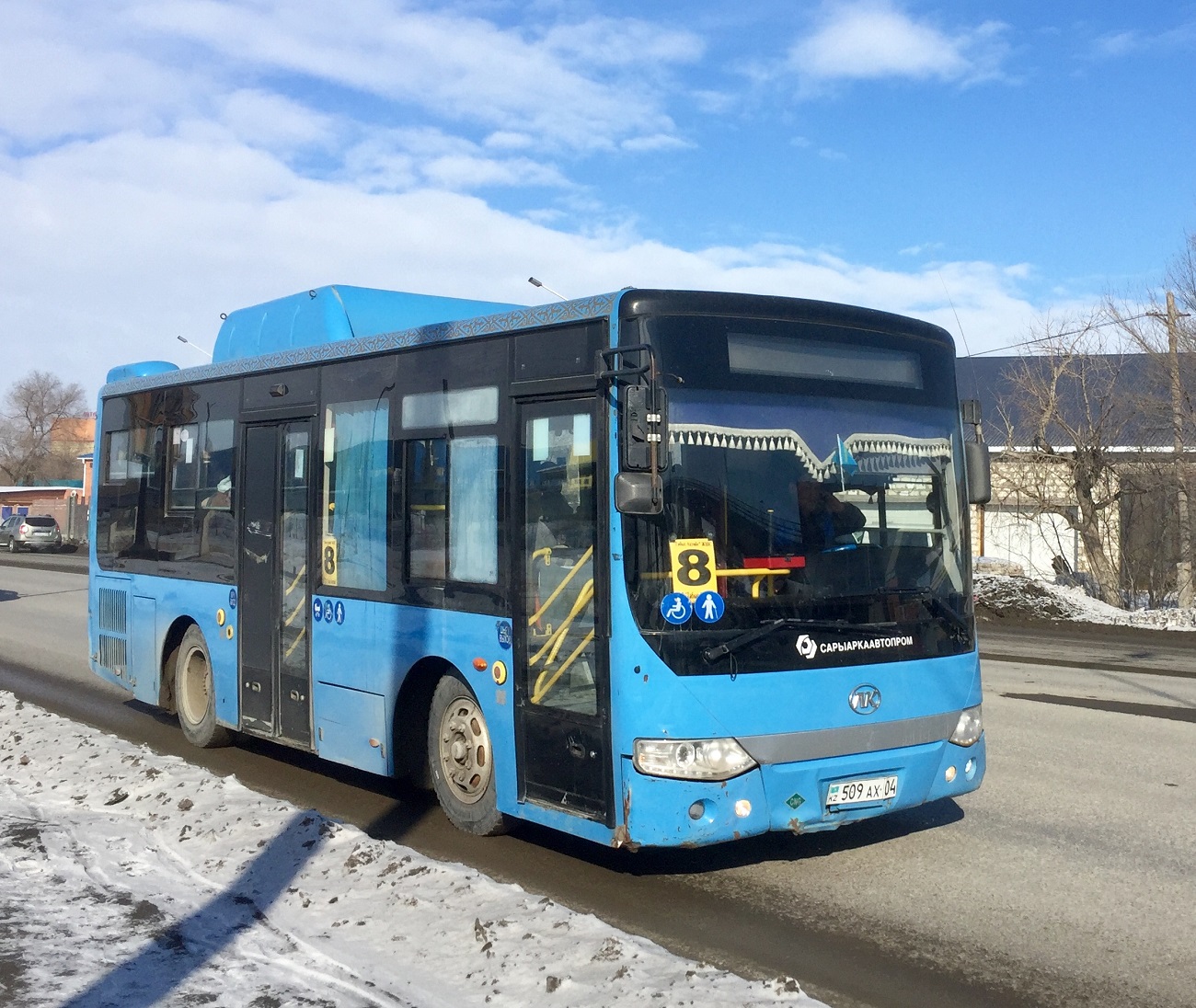 Актюбинская область, Ankai HFF6850HGQ4 (СарыаркаАвтоПром) № 509 AX 04