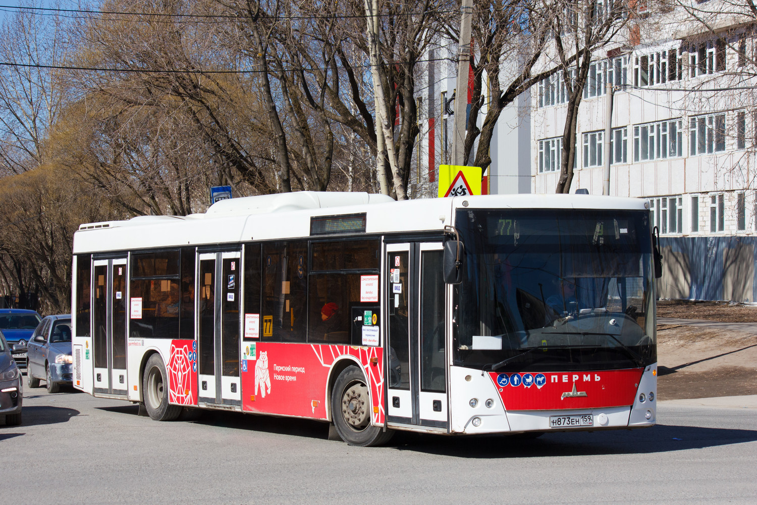 Пермский край, МАЗ-203.016 № Н 873 ЕН 159