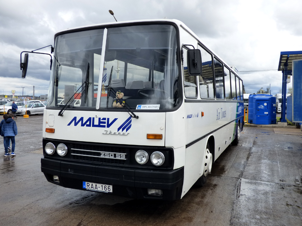 Hungary, Ikarus 250.59 # RAA-166; Hungary — 2. Volánbusz Retro Nap, Hatvan (2023)
