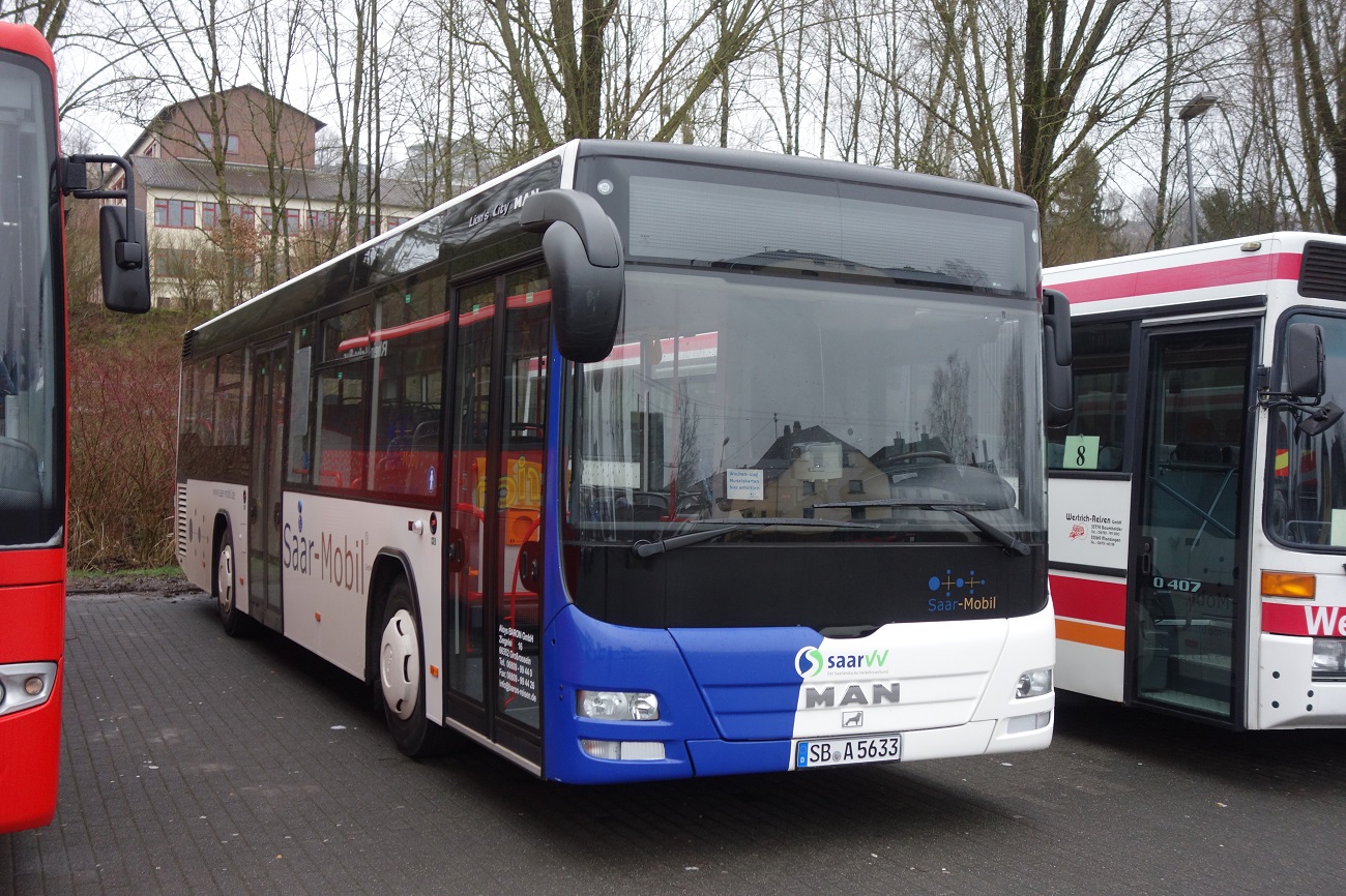 Саар, MAN A78 Lion's City LE EL293 № SB-A 5633