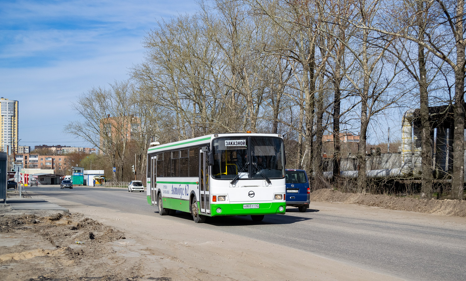 Рязанская область, ЛиАЗ-5256.53-01 № А 803 ТТ 62
