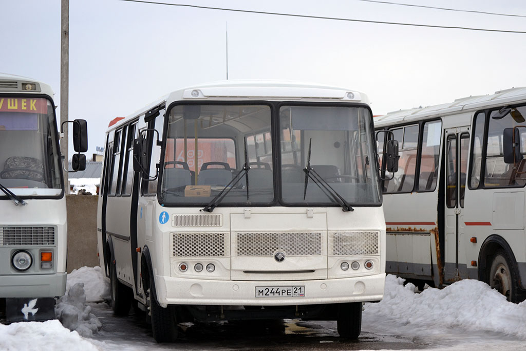 Чувашия, ПАЗ-4234-04 № М 244 РЕ 21