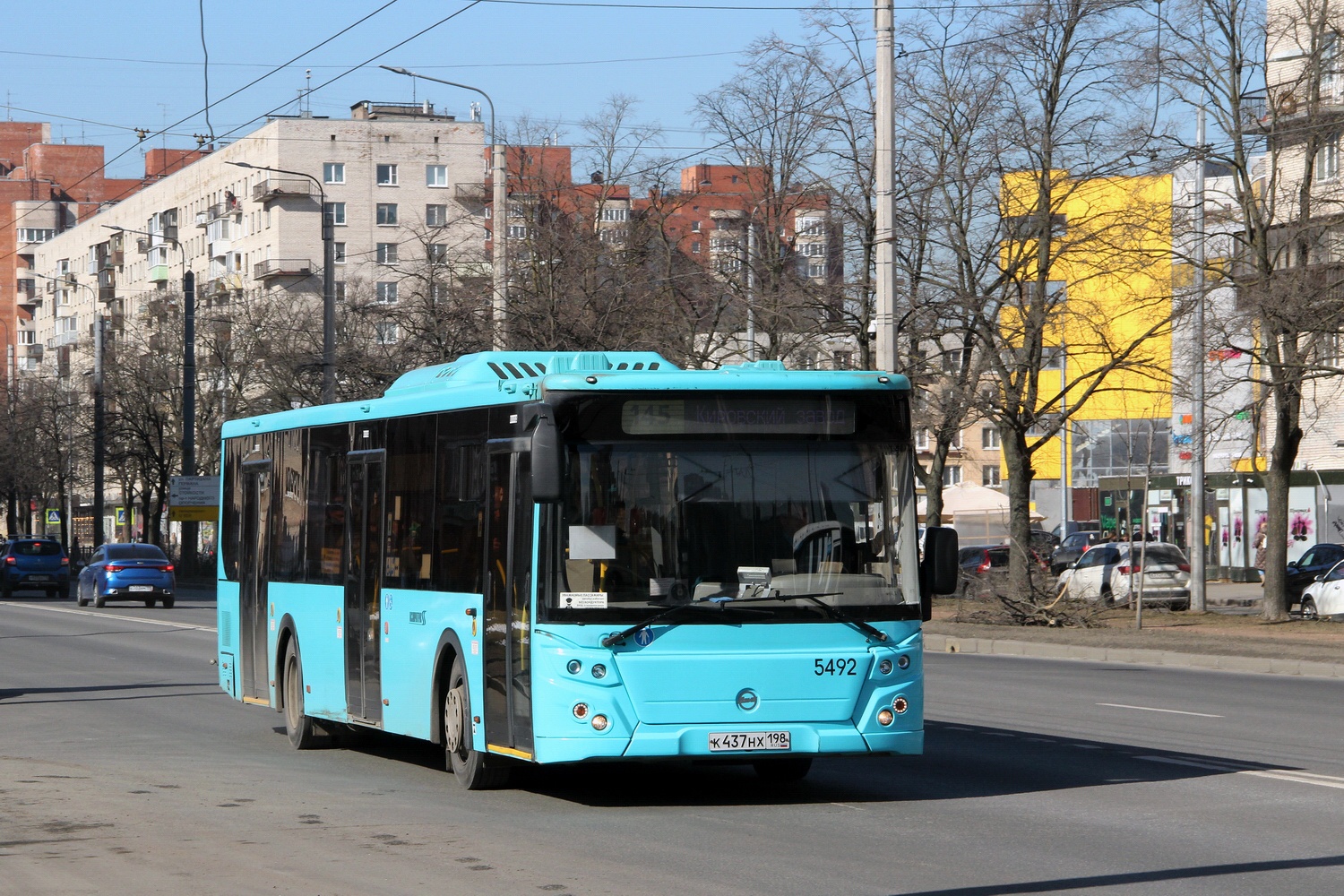 Санкт-Петербург, ЛиАЗ-5292.65 № 5492