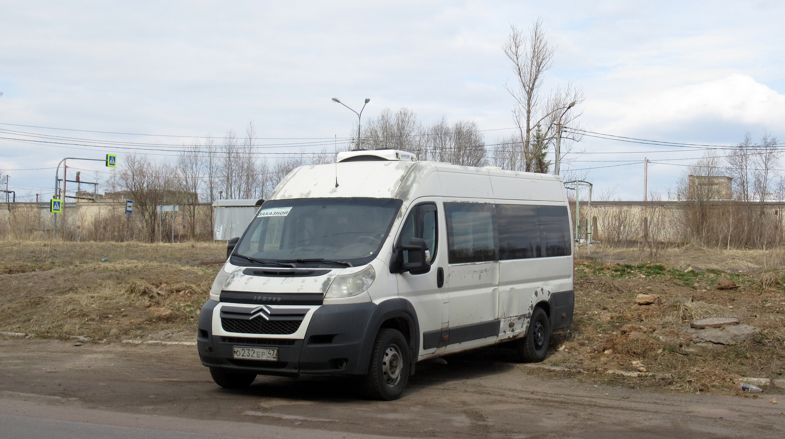 Ленинградская область, Авто Вектор 454222 (Citroёn Jumper) № О 232 ЕР 47