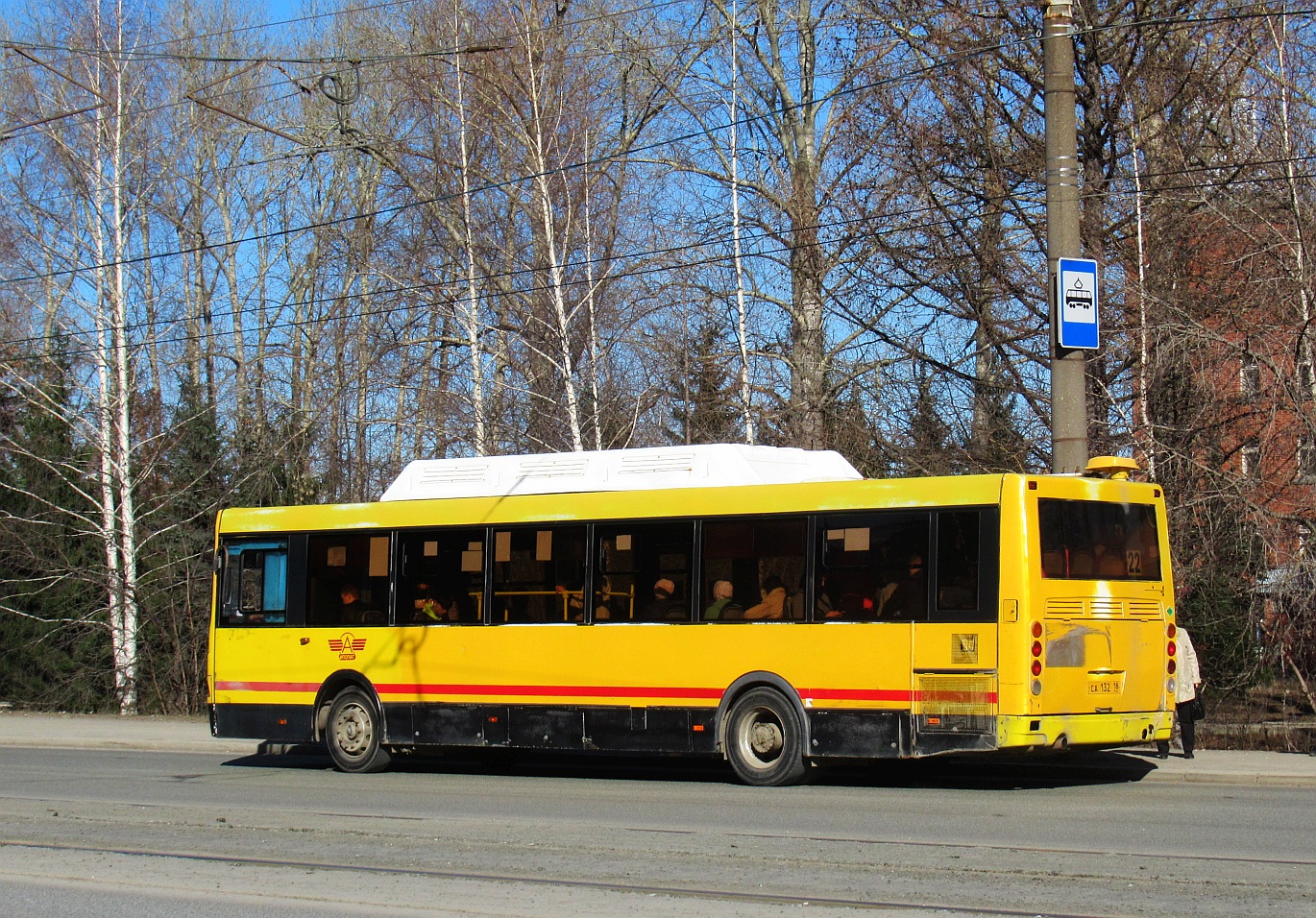 Удмуртия, ЛиАЗ-5256.57 № СА 132 18