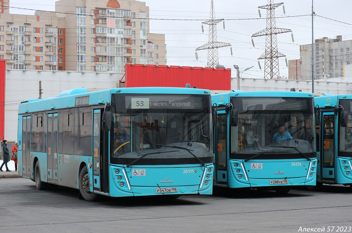 Saint Petersburg, MAZ-203.945 # 38111