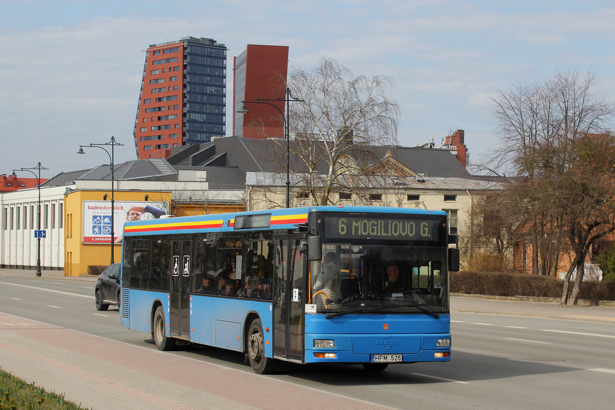 Литва, MAN A21 NL263 № HFM 526
