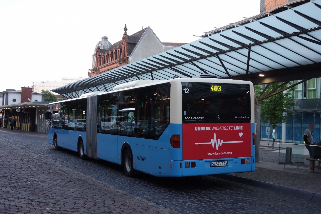 Saarland, Mercedes-Benz O530G Citaro G # 12