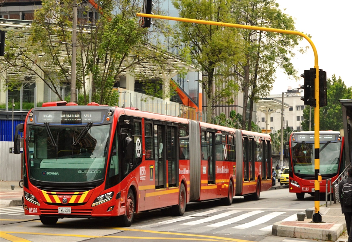 Колумбия, Busscar Urbanuss Pluss S5 BRT № M1505