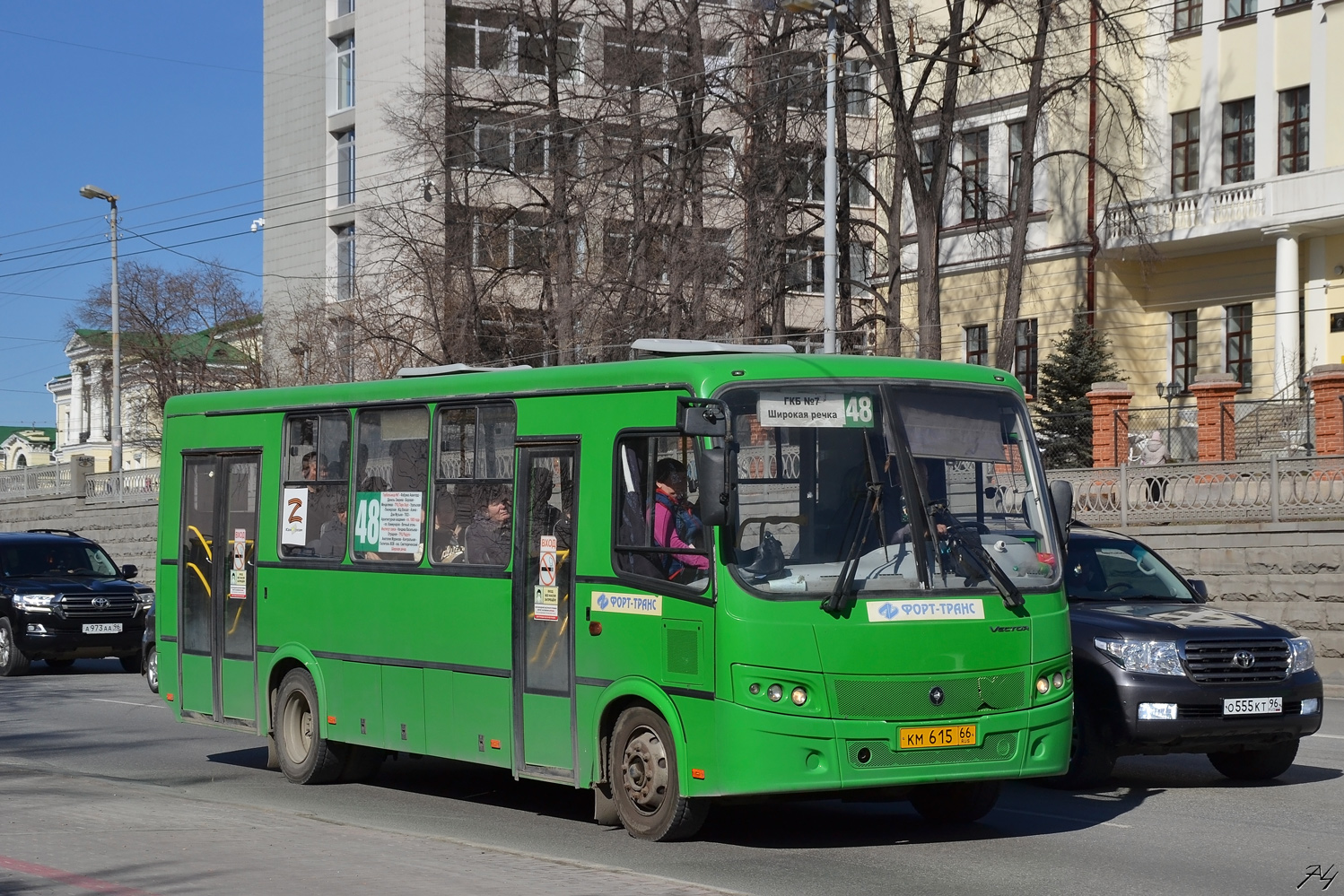 Свердловская область, ПАЗ-320414-05 "Вектор" (1-2) № КМ 615 66