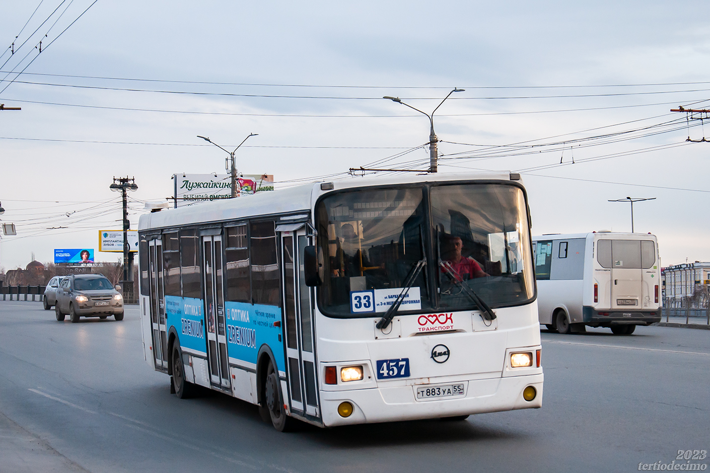 Омская область, ЛиАЗ-5256.53 № 457