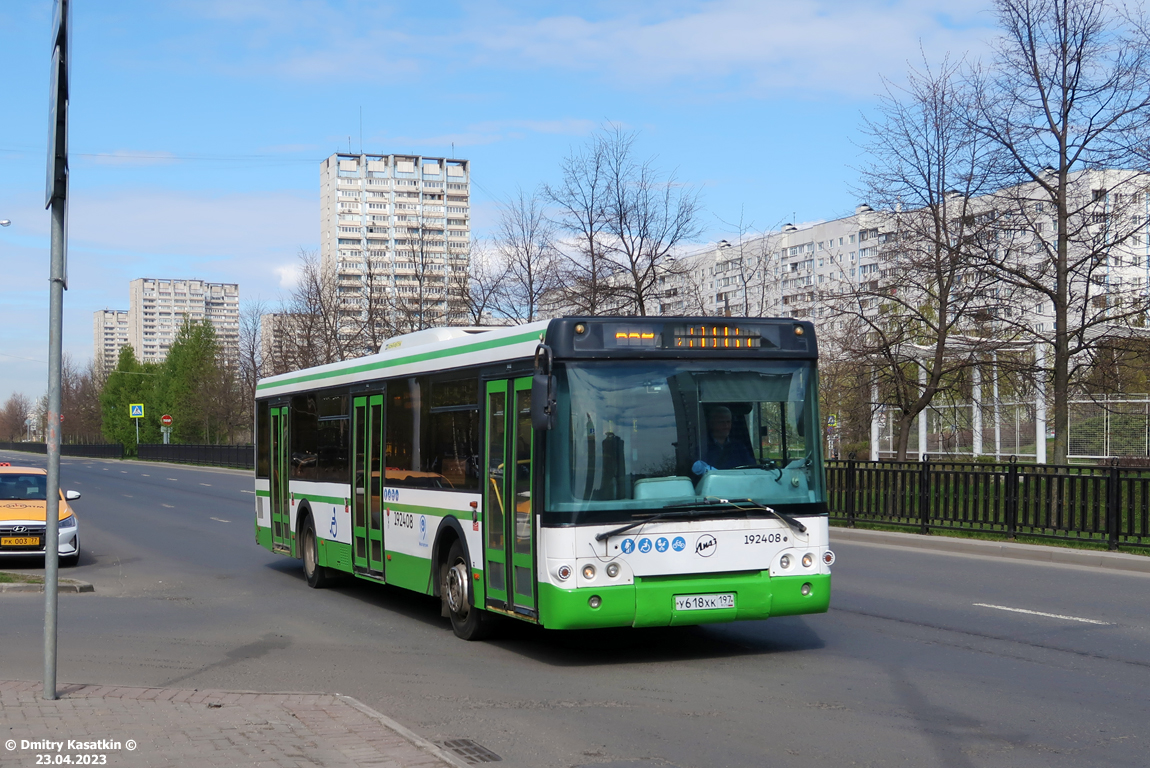 Москва, ЛиАЗ-5292.22 (2-2-2) № 192408