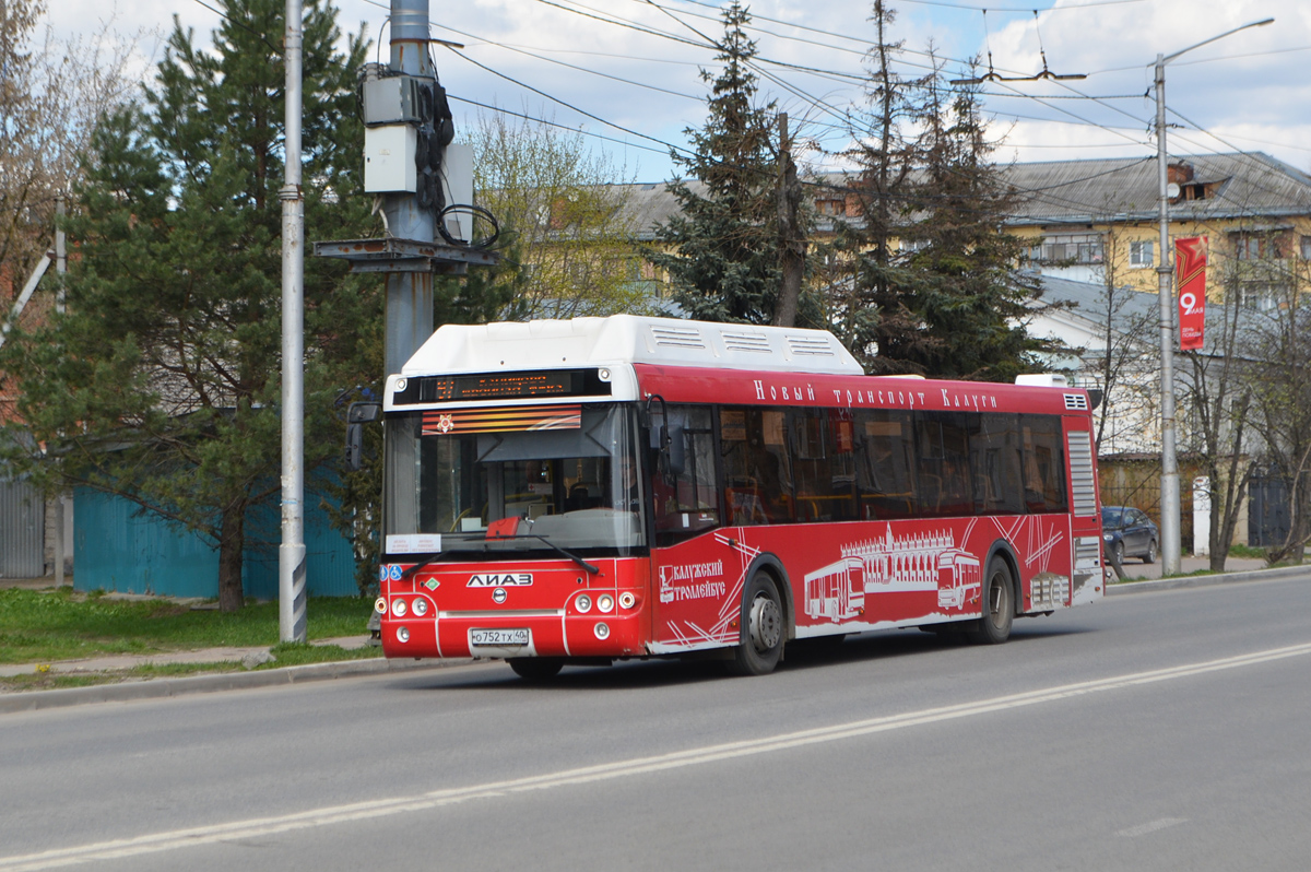 Калужская область, ЛиАЗ-5292.67 (CNG) № О 752 ТХ 40