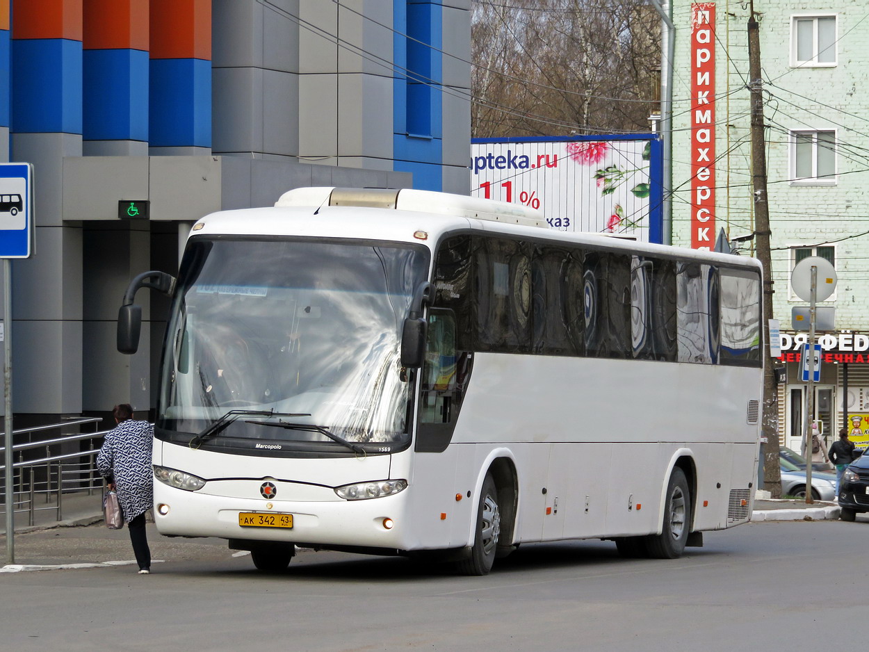 Кировская область, Marcopolo Andare 1000 (ГолАЗ) (Hyundai) № х589