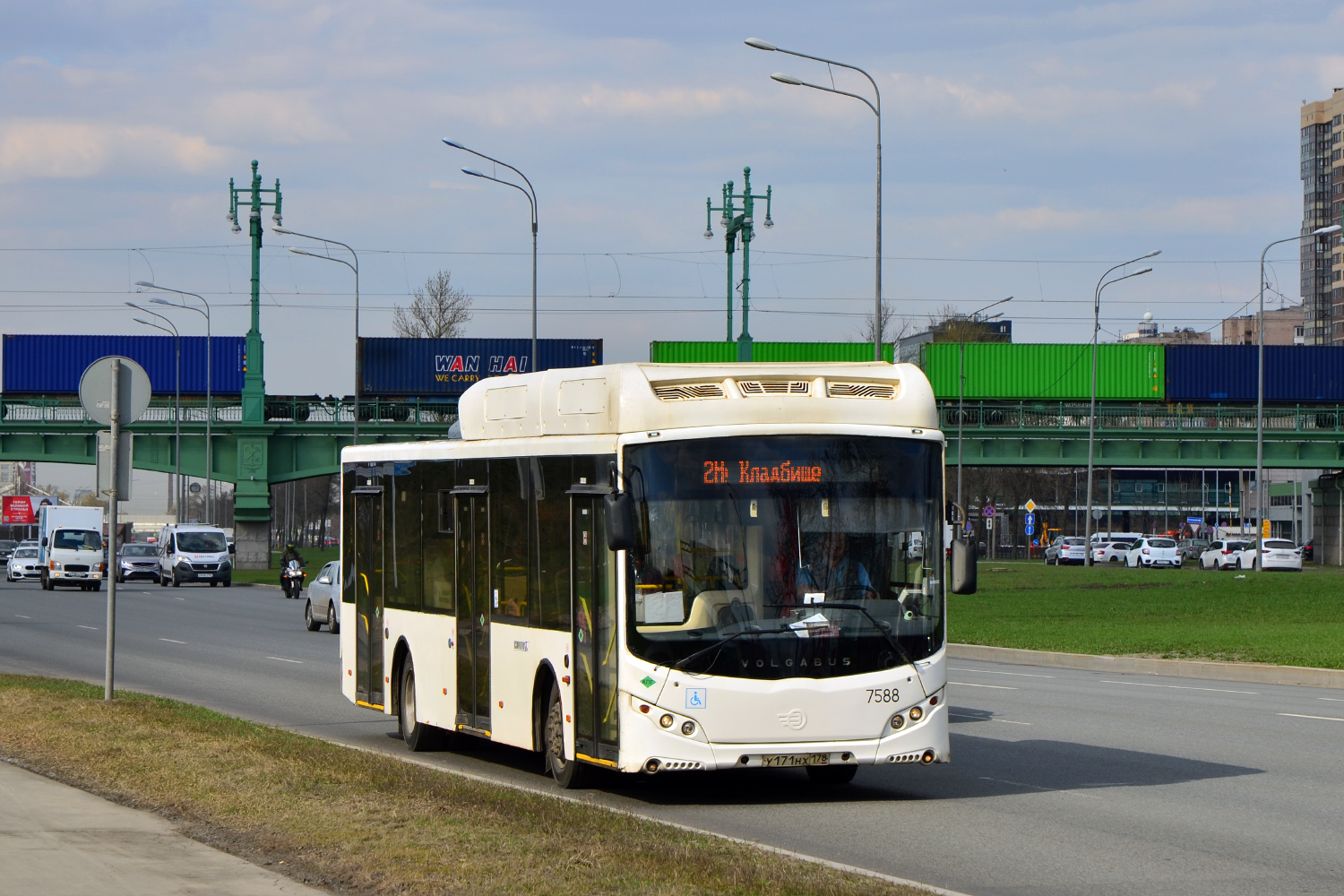Санкт-Петербург, Volgabus-5270.G2 (CNG) № 7588