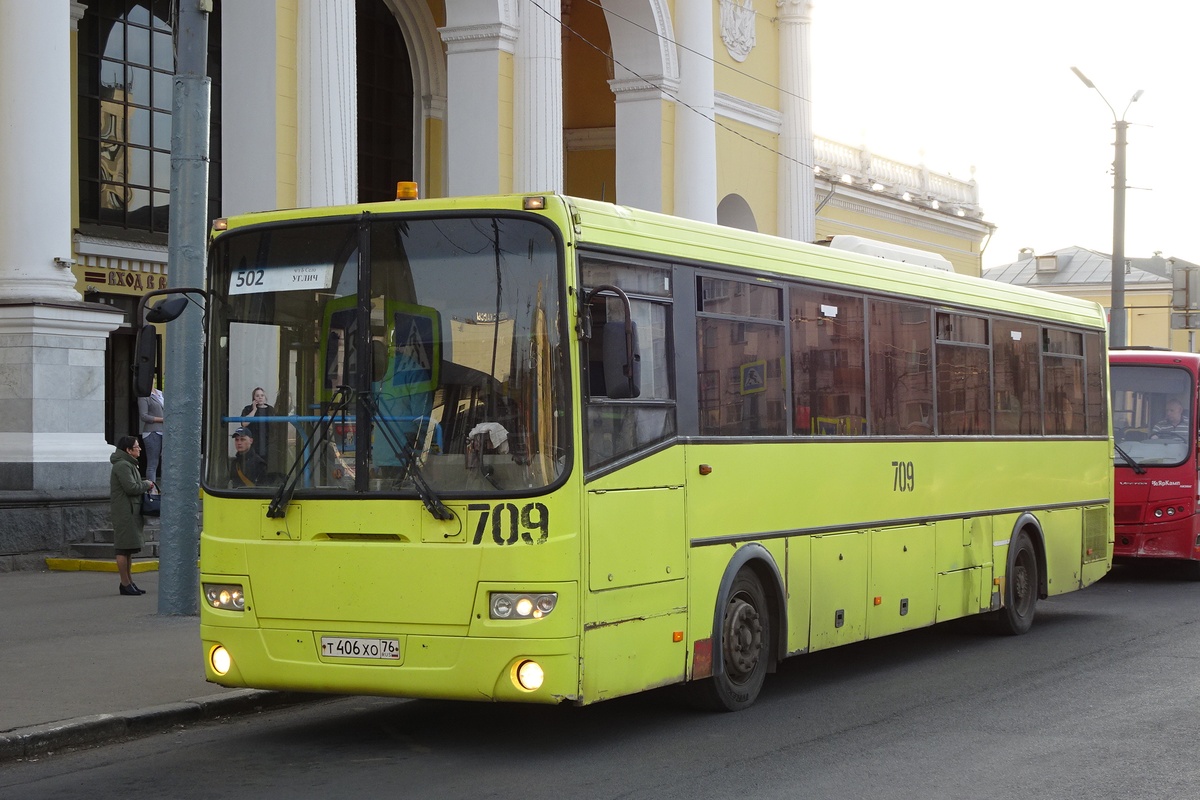 Yaroslavl region, LiAZ-5256.23-01 (GolAZ) # 709